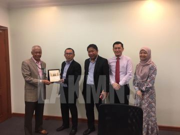 Lawatan Bank Islam Malaysia Berhad (East Malaysia Regional Office) ke Pejabat Ketua Pegawai Eksekutif